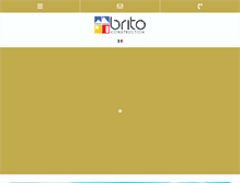 Tablet Screenshot of britoconstruction.com